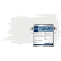 Wixx Aqua Houtlak Spray Matt RAL 9003 | Signaalwit 2.5L