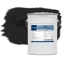 Wixx Schuttingbeits UV+ Zwart 20L