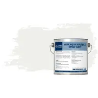Wixx Aqua Houtlak Spray Matt RAL 9016 | Verkeerswit 2.5L