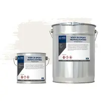 Wixx 2K Epoxy Metaalcoating RAL 9010 | Zuiver Wit 10L