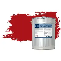 Wixx PRO PU Metaallak Roestwerend RAL 3020 | Verkeersrood 10L