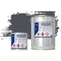 Wixx 2K PU 450 Betoncoating RAL 7015 | Leigrijs 10L