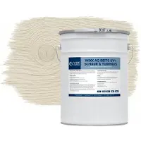 Wixx AQ Schuur en Tuinhuis Beits UV+ Vergrijsd Wit 10L