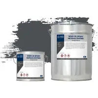 Wixx 2K Epoxy Metaalcoating RAL 7016 | Antracietgrijs 5L
