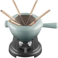 Le Creuset Fondue Set Sea Salt