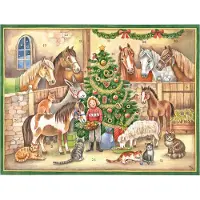 Sonstige Verlage Adventskalender In de Stal