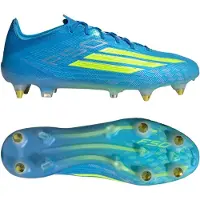 Adidas F50 Elite IJzeren-Nop Voetbalschoenen (SG) Blauw Neongeel