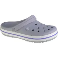 Crocs Unisex, Pantoffels, Crocband klomp, Grijs, (39, 40)