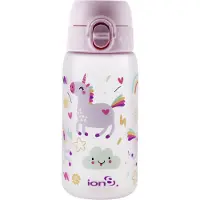 Ion8 Kinder Drinkfles Lekvrij 350 M Eenhoorns / Paars | Maat: 350ml
