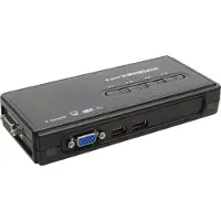 InLine 4-Poorts KVM Switch, VGA, USB