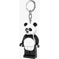 LEGO Minifiguur sleutelhanger met lichtfunctie, Panda Guy, 8 cm