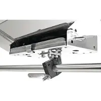 Magma Horizontal Single Rail Mount Support Zilver