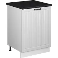 Vicco Wastafelkast Fame-Line, Wit Landhuis/Wit, 60 cm