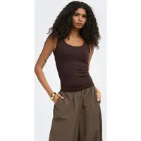 ONLY Top 'ONLLone' chocoladebruin