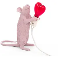 Seletti Mouse Lamp Love Edition