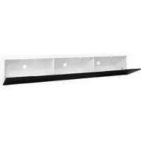 OKWISH TV-kasten 180x35x30 cm - TV meubel Met LED - Hoogglans Oppervlak - Praktische Opbergruimte - Rechthoekig - TV Meubels - MDF - Wit
