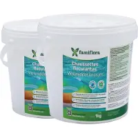 Famiflora Flocculant (vlokmiddel) kousjes 2x 1KG - Vlokt de kleinste vuildeeltjes zodat je water snel helder wordt en filter optimaal werkt