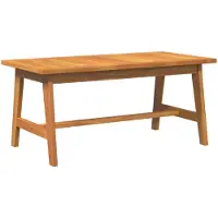 vidaXL Bistroset 3 st Bruin Massief Acacia Hout