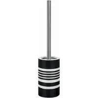 Spirella TUBE TOILETBORSTEL 42X10.5CM ZWART & WIT