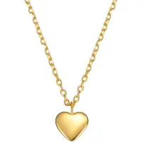 Hey Happiness Ketting 'Love Heart' goud