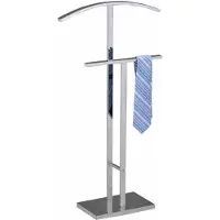 Idimex Kledingrek SCOTT met broekenhanger, chroom