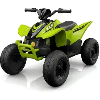 Vrooomy Honda TRX90X 12V Elektrische Kinderquad 3 tot 6 jaar – Officieel Gelicentieerd met Vernieuwde Li-ion Accu – Stoer Accuvoertuig met 4 Motoren, Schokdempers & Bluetooth – Groen