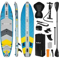 Rebel RBA-4518-BL Paddleboard met accessoires 335 cm, SUP ACTIVE PRO, blauw