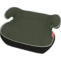 Carkids i-Size Zitverhoger Sam - Voldoet aan I-Size R-129 Norm - Voor Kinderen van 125-150cm – Afneembare & wasbare hoes - Flexibele installatie – Groen/Zwart