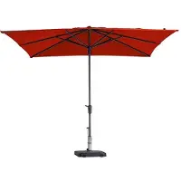 Madison Parasol Syros Luxe Polyester Brick Red 280 x 280 cm