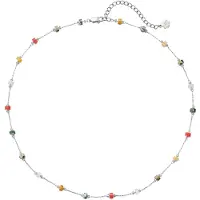 Hey Happiness Ketting 'Earth Glow' zilver