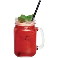 Olympia glazen cocktailbeker in weckpot stijl (Pack 12)