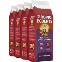 Douwe Egberts Espresso Extra Donker Koffiebonen - 4 x 500 gram