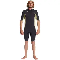 Billabong Absolute 2/2 Mm Shorty Met Korte Mouwen En Rits Op De Rug