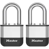 Master Lock Hangslot | | Elite Heavy Duty Lock | 2 stuks | 52 mm
