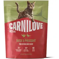 Carnilove ACTIVE - Cat - Duck & Pheasant for Sterilised Adult All Breeds 400g