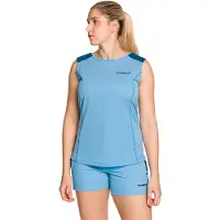 Trangoworld Rainier Mouwloos T-shirt Blauw M Vrouw