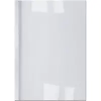 GBC thermische omslagen business line leathergrain 3 mm, wit