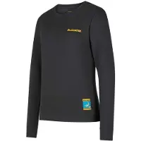 La Sportiva - Women's Climbing On The Moon Sweatshirt - Trui M, zwart