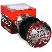 Mikado Cat Territory Octa Braided Line 300 M Zwart 0.600 mm
