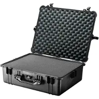 Peli Case 1600 Black 54,4x41,9x20cm (plukschuim interieur)