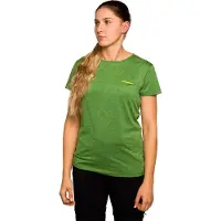 Trangoworld Rjavina T-shirt Met Korte Mouwen Geel S Vrouw