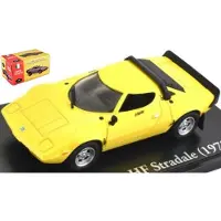 Atlas Lancia Stratos - Modelauto - Schaal 1:43 - Geel