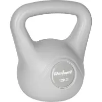 Rebel Bituminous Kettlebell 12 Kg Zilver 12 kg