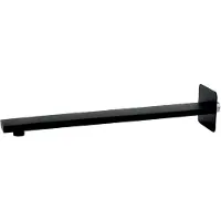 Novaservis Wanddouchearmatuur , zwart, model RAM405,5