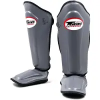 Twins special SGL-7 Scheenbeschermers Grijs – Muay Thai & Kickboksen – Maat M