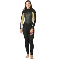 Rip Curl Omega 43gb Steamer 4/3 Mm Dames Neopreen Wetsuit Met Lange Mouwen En Rugrits