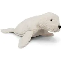 Senger Naturwelt Heizkissen - Klein - 40 cm - Säl - White - - One Size - Kuscheltiere