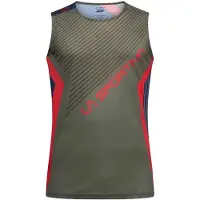 La Sportiva Flow Mouwloos T-shirt Groen S Man