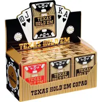 Cartamundi Texas Hold'em Gold Zwart