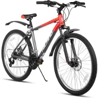 Hiland Mountainbike - 29 Inch - 18 Versnellingen - Mechanische Schijfremmen - Verende Voorvork - MTB voor Heren & Dames
